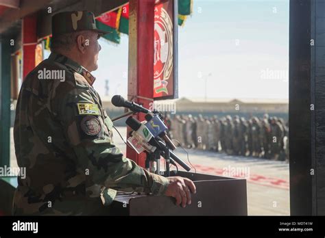 Afghan National Army Col Shawali Zazai The Commanding Officer Of The