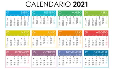 Descarga La Agenda Calendario 2021 En Excel Gratis Ea2 Otosection
