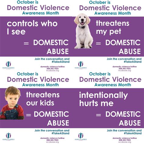 DVAM Awareness Campaign - WCA