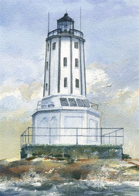 Los Angeles Harbor Lighthouse San Pedro California Art Deco Etsy