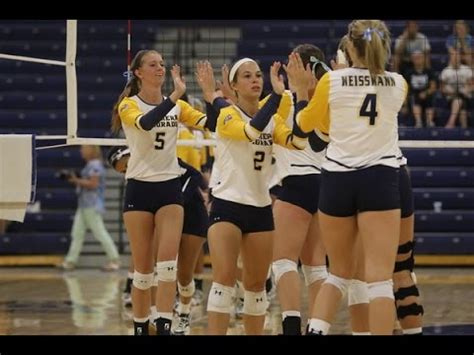 Bears Win Home Opener Northern Colorado Volleyball Youtube
