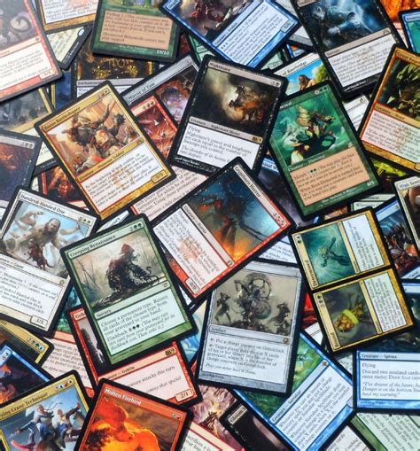 Well you're in luck, because here they come. mtg Magic the Gathering 600 BULK RARE LOT card collection ...