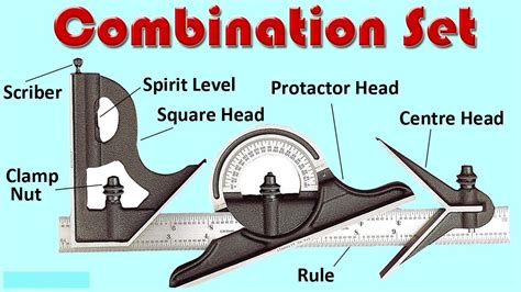 Combination Setsquare Uses Parts And Details Youtube