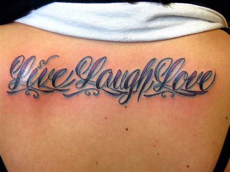 So if you want to ink something unique, notable and impressive, you should read this article and choose the kind of design you like. Live Laugh Love Pictures - Tattoos Ideas | Love Pictures ...
