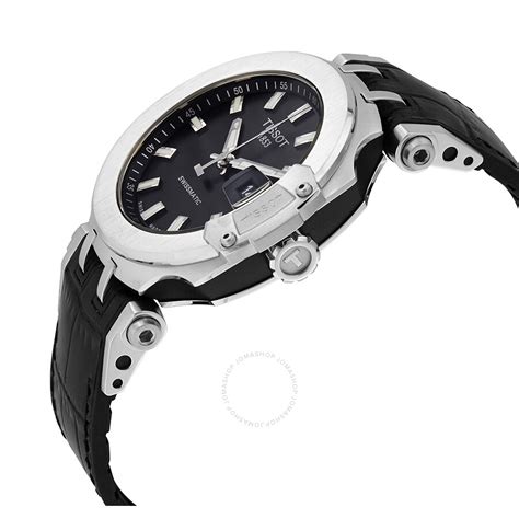 tissot t race swissmatic automatic black dial watch t115 407 17 051 00 t race t sport