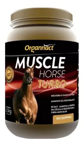 Suplemento Para Cavalo Organnact Muscle Horse Turbo 25 Kg Frete Grátis