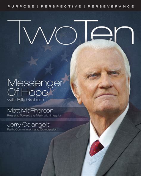 Billy Graham Of My Hope America On The Cover Of The Fifth Issue Of