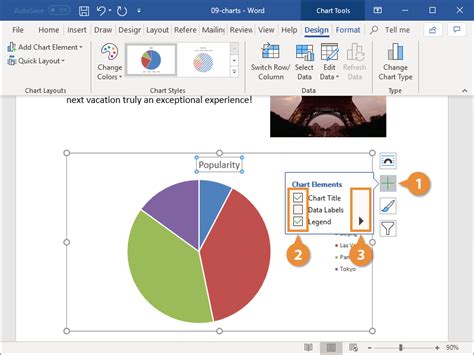 Add Charts In Word