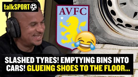 He Slashed The Press Officers Tyres Gabby Agbonlahor Reveals Crazy Pranks From His Villa