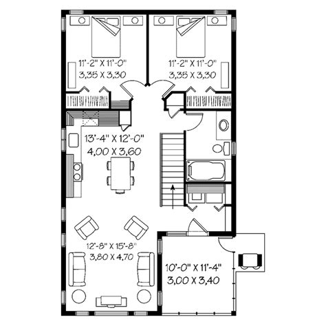 Travis One Car Apartment Garage Plan 113d 7502 House Plans And More