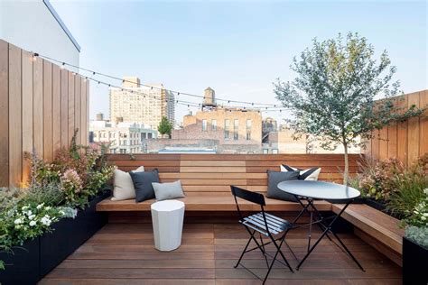 8 Of The Smallest Cutest Gardens And Outdoor Spaces Rooftop Terrace