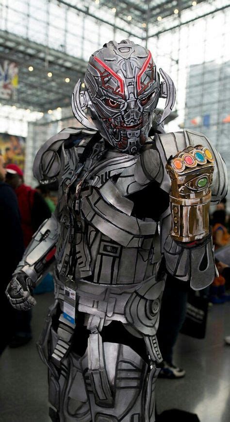 Ultron With The Infinity Gauntlet Cosplay Cosplay Marvel Villains