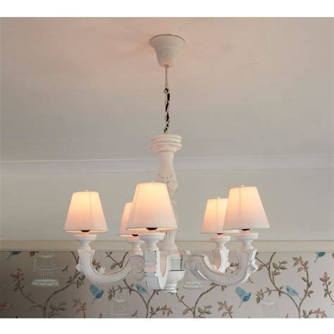 Chandeliers simple lamps led modern splendid art designs bedroom lighting decors. Madeleine White Chandelier | White chandelier, Wooden ...