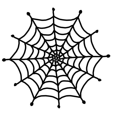 Simple Design Of Illustration Web Spiderman Stock Illustration