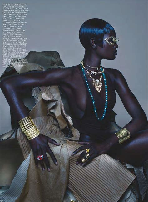 duckie thot captivates in from byzantium jewels lensed by nick knight for vogue uk april