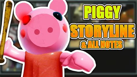 Piggy Storyline With All Notes Chapters 1 9 Youtube