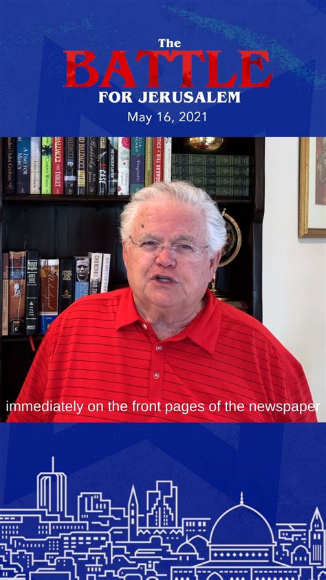 Hagee Ministries The Battle For Jerusalem