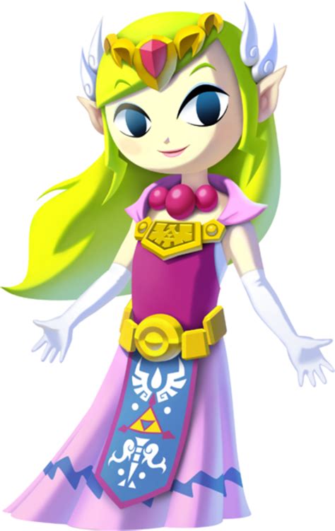 Image The Wind Waker Hd Artwork Princess Zelda Official Artwork Png Zeldapedia Fandom