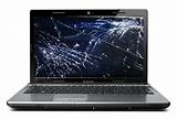 Images of Broken Laptop Screen Repair
