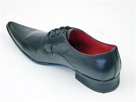 Paolo Vandini Veer Leather Retro 60s Mod Winklepicker Shoes