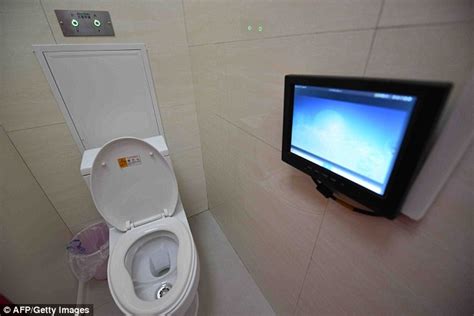 China Unveils New High Tech Public Toilets With Wi Fi Vending Machines
