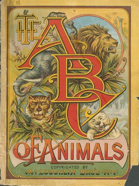 10 Public Domain Images The Abc Of Animals Vintage Childrens Book Free