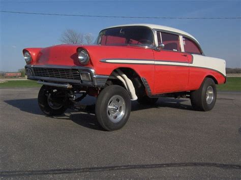 56 chevy gasser 56 chevy gasser with red window tint gasser wars drag racing cars drag