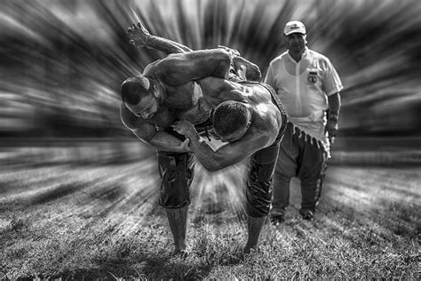 Oil Wrestling Photograph By Zühdü Bilgin Fine Art America