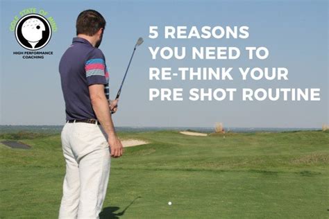 Pre Shot Routine Instruction For The Mental Game Of Golf