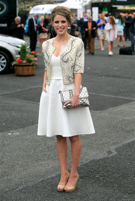 Amy Huberman In White Outfit Super Wags Hottest Wives And