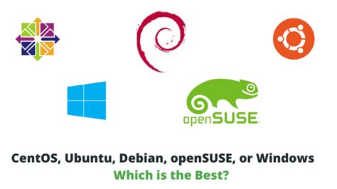 Which Is The Best Operating System Centos Vs Ubuntu Vs Debian Vs