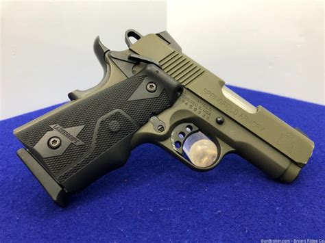 Sold Springfield Armory 1911 Micro Compact 45 Acp Custom Matte Od