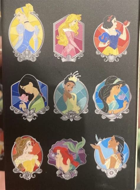 Disney Princess Profile Blind Box Pins At Boxlunch Disney Pins Blog
