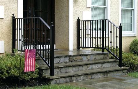 Wrought iron round bar center rosette forged leaves raw forged scroll gate topper Stair Railing Kits Interior Outdoor Modern Exterior Home ...