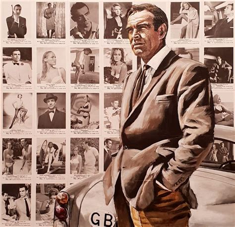 James Bond 007 Nick Paints Surrey Based Artist