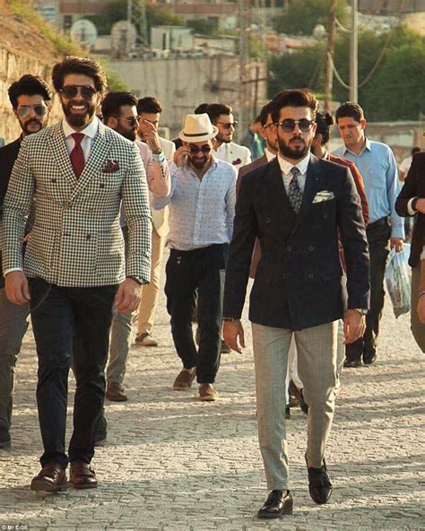 Iraqs Hipsters Kurdish Men Launch Clothing Brand Daily Mail Online