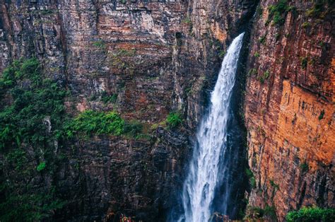 Free Images Forest Rock Waterfall Fall Formation Cliff Jungle