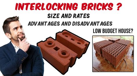 Interlocking Bricks For House Construction Low Budget House Youtube