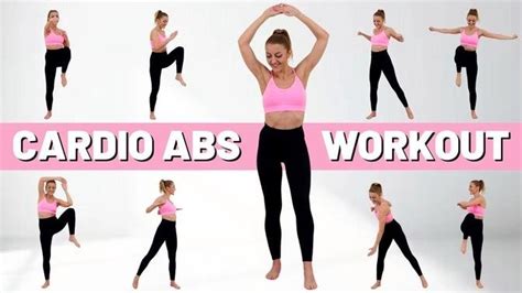 Min STANDING ABS CARDIO For Ab Lines Small Waist Flat BellyKNEE FRIENDLYNO JUMPING
