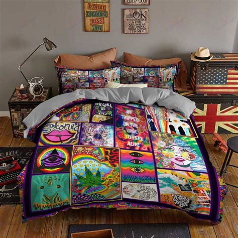 Colorful Hippie Bedding Set K6nlvcaiiq Betiti Store