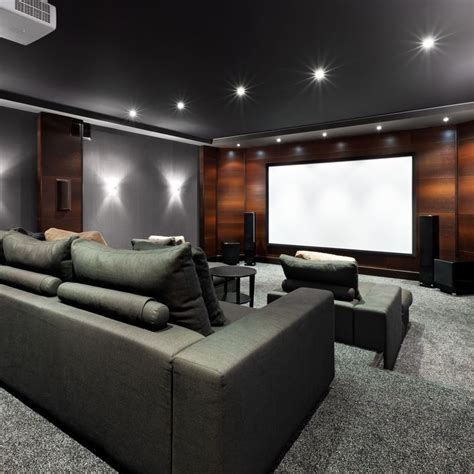 100 Awesome Home Theater And Media Room Ideas For 2017 Wood Panel