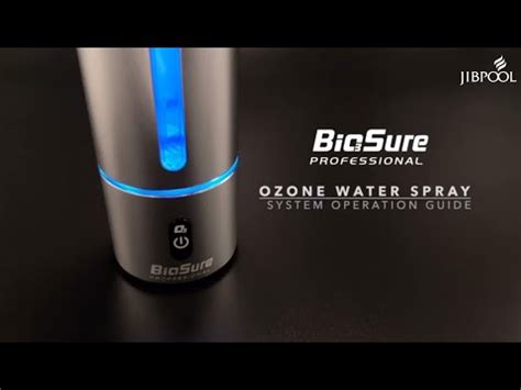 Biosure Ozone Spray Operation YouTube