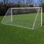 9v9 16x7 Aluminium Folding Football Goal  Easy Move Store Only From
