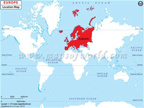 Where Is Europe Where Is Europe Located In The World Map