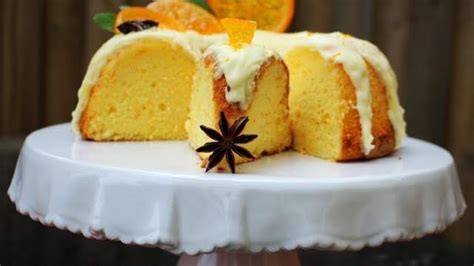Orange Chiffon Cake Recipe With Orange Glazesoft Orange Chiffon Cake Youtube