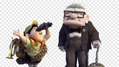 Up Movie Characters Pixar Animation Studios Young Carl Fredricksen