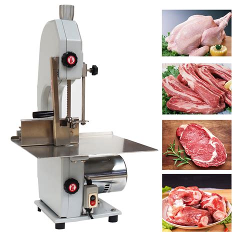 EQCOTWEA Commercial Desktop Electric Bone Sawing Machine Meat Steak