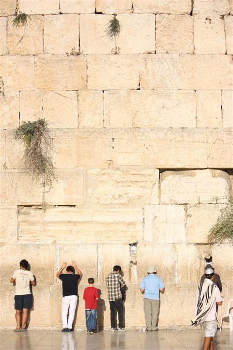 Prayers At The Western Wall