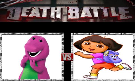 Death Battle Ideas 44 Barney Vs Dora By Kouliousis On Deviantart