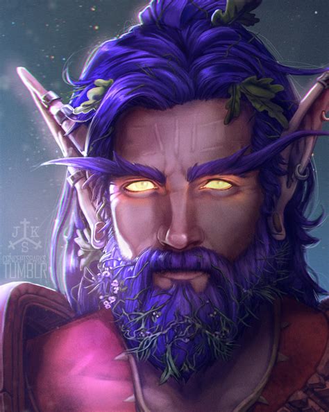 Jalidorn Dorn Wildtree By Conceptsparks Night Elf World Of Warcraft Fantasy Characters